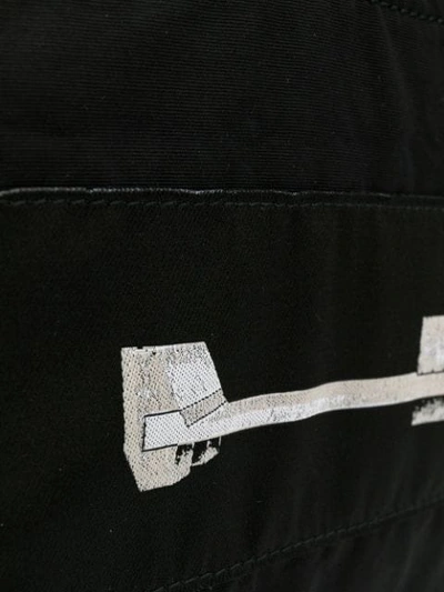 Shop Rick Owens Drkshdw Front Patch Backpack In Black