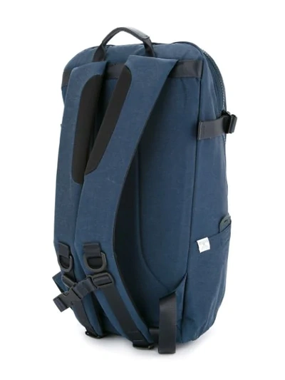 Shop As2ov Shrink Large Backpack In Blue