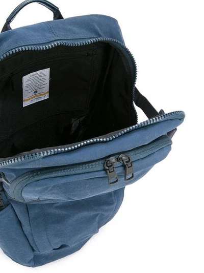 Shop As2ov Shrink Large Backpack In Blue