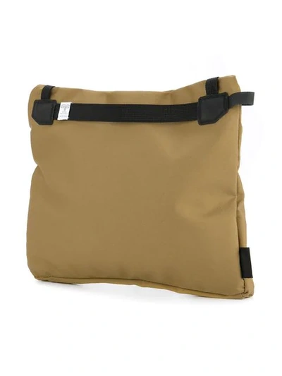 Shop As2ov Waterproof Cordura Shoulder Bag In Brown