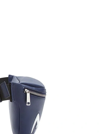 Shop Fendi Bag Bugs Motif Belt Bag In Blue