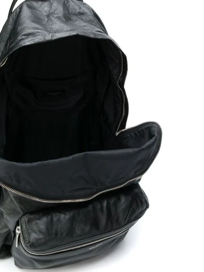 Shop Saint Laurent Classic Backpack In Black