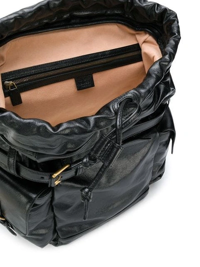 Shop Gucci Re(belle) Backpack In Black
