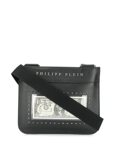 Shop Philipp Plein Dollar Bill Tote Bag In Black