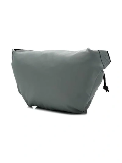 Shop Balenciaga Wheel Belt Bag In Grey