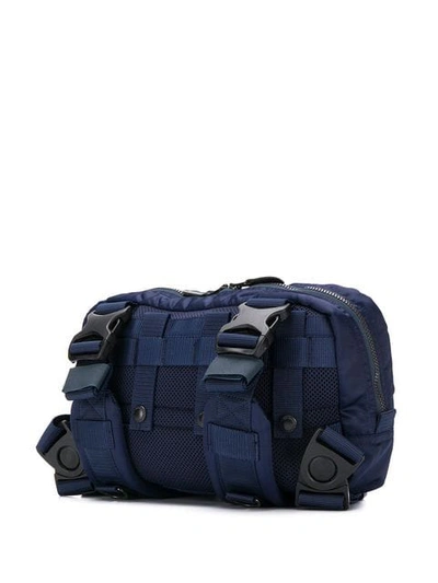 Shop Junya Watanabe Man Reverse Backpack - Blue