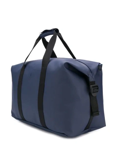 Shop Rains Weekend Duffel Bag In Blue