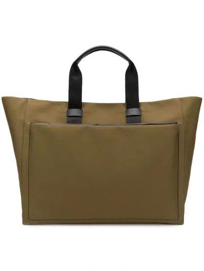 Shop Troubadour Grosse Handtasche In Khaki