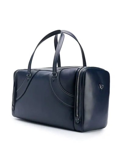 Shop Bally Reisetasche Mit Logo In Blue