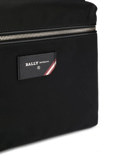 BALLY 标贴背包 - 黑色