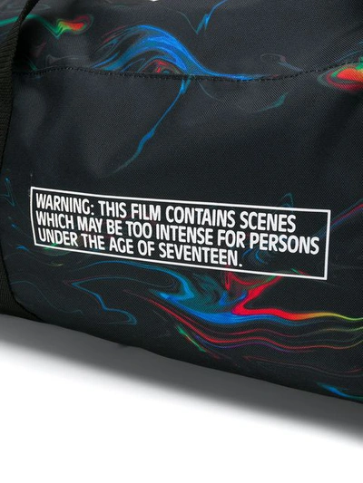 MARCELO BURLON COUNTY OF MILAN BRANDED HOLDALL - 黑色