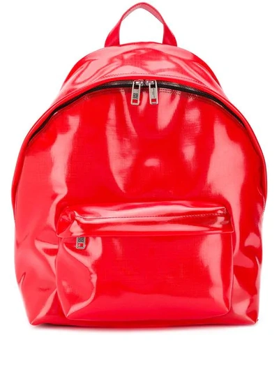 Shop Givenchy Pvc Backpack In Red