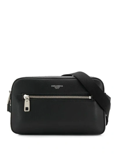 Shop Dolce & Gabbana Belt Bag In Black