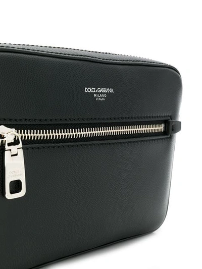 Shop Dolce & Gabbana Belt Bag In Black