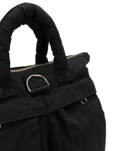 Shop Digawel Double Pockets Shoulder Bag - Black