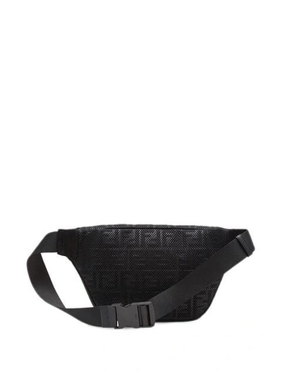 Shop Fendi Ff Motif Belt Bag In Black