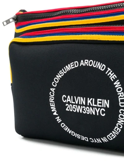 Shop Calvin Klein 205w39nyc Logo Belt Bag In Black