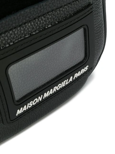 Shop Maison Margiela Décortiqué Crossbody Bag In Black