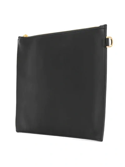 Shop Versace Wristlet Clutch Bag In Black