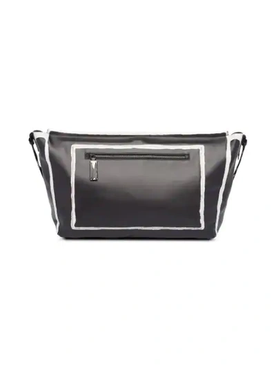 Shop Prada Leather Shoulder Bag - Black