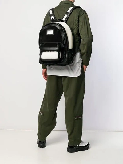 MAISON MARGIELA DÉCORTIQUÉ DETAILED BACKPACK - 白色