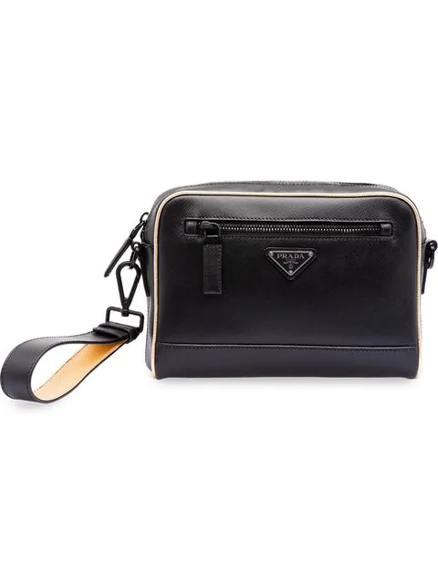 prada saffiano leather clutch