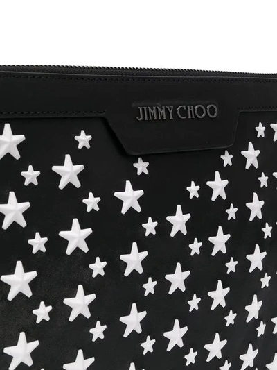 Shop Jimmy Choo Derek Clutch In Black