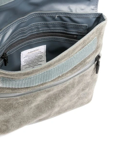 As2ov Shoulder Bag In Grey