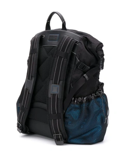 Shop Bottega Veneta Fold-top Backpack In Black