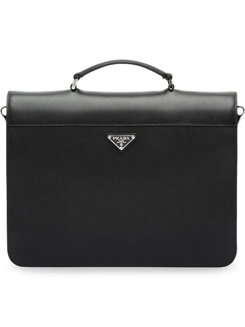 prada saffiano leather briefcase