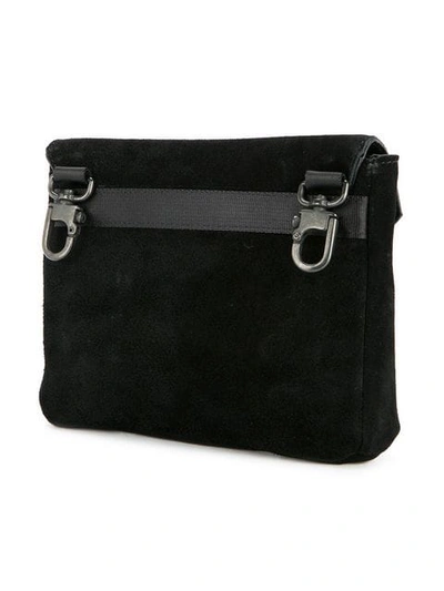 As2ov Flap Shoulder Bag In Black