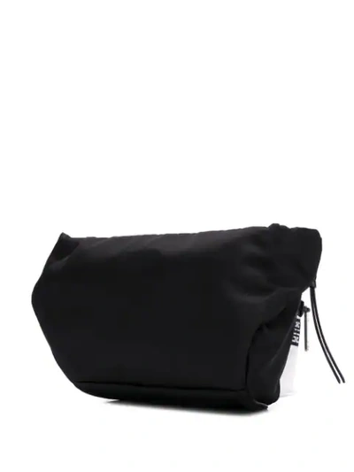 Shop Givenchy Logo Colourblock Belt Bag In Black