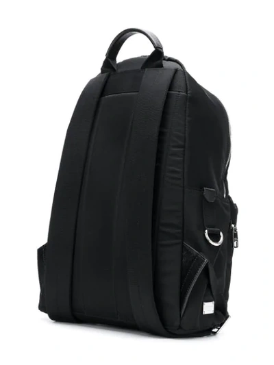 Shop Dolce & Gabbana Designer Patch Vulcano Backpack In 8b956 Black