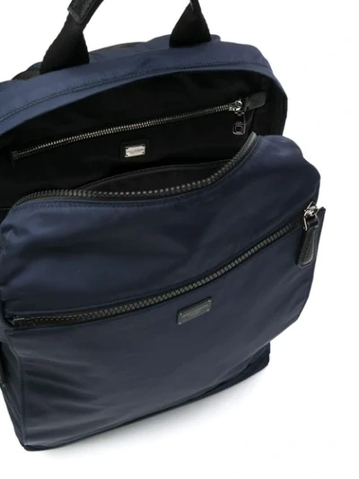 Shop Dolce & Gabbana Classic Backpack - Blue