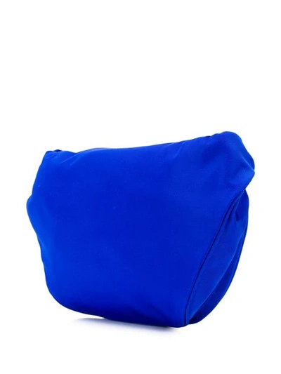 Shop Balenciaga Explorer Belt Bag In Blue