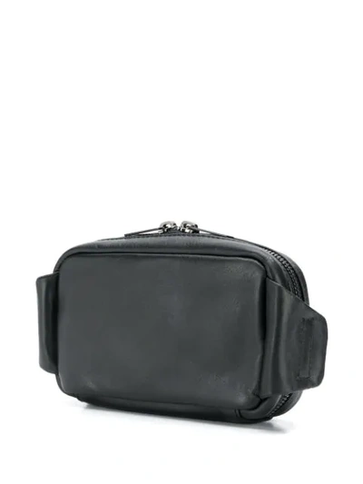 Shop Maison Margiela Numbers Patch Belt Bag In Black