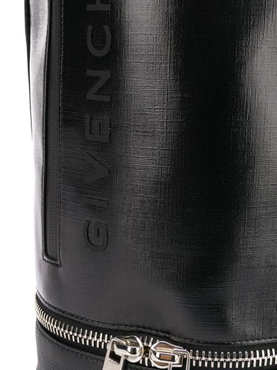 Shop Givenchy Large Jaw Hybrid Backpack In 001 Black