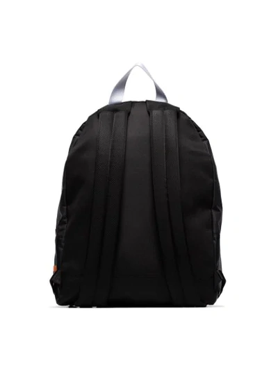 Heron Preston Double Front Zip Backpack In Black