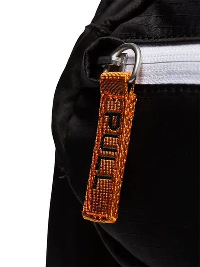 Heron Preston Double Front Zip Backpack In Black