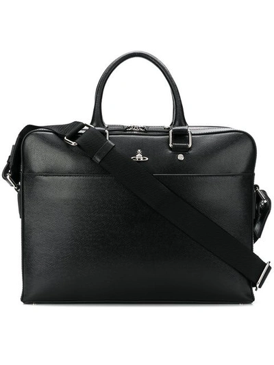 Shop Vivienne Westwood Laptop Bag - Black