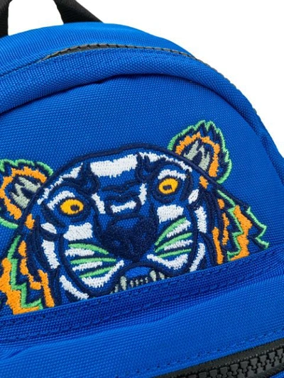 Shop Kenzo Mini Rucksack Mit Tiger - Blau In Blue