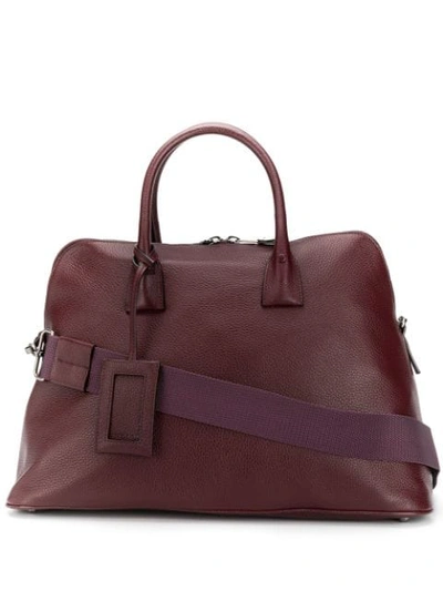 Shop Maison Margiela 5ac Shoulder Bag In Red