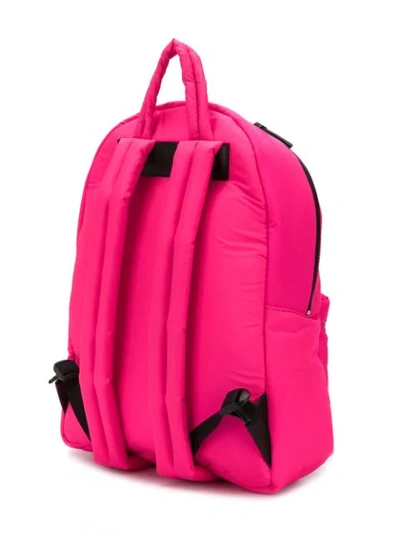 Shop Versace 90s Vintage Logo Backpack In Pink