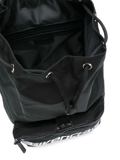 Shop Givenchy Logo-print Backpack In Black