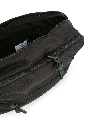 Shop As2ov Zip Pocket Messenger Bag In Black