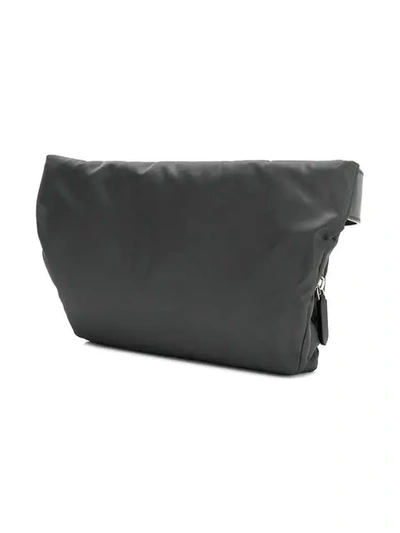 Shop Calvin Klein 205w39nyc Embroidered Belt Bag In Grey