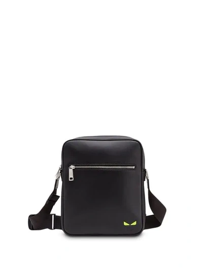 Shop Fendi Messenger Bag In Black