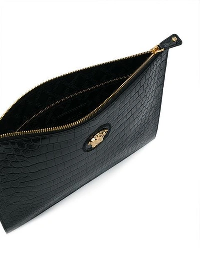 Shop Versace Medusa Clutch Bag In D41oh