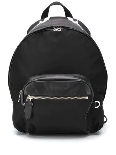 Shop Neil Barrett Classic Zipped Backpack In Black