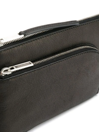 Shop Rick Owens Top Zip Shoulder Bag In Black